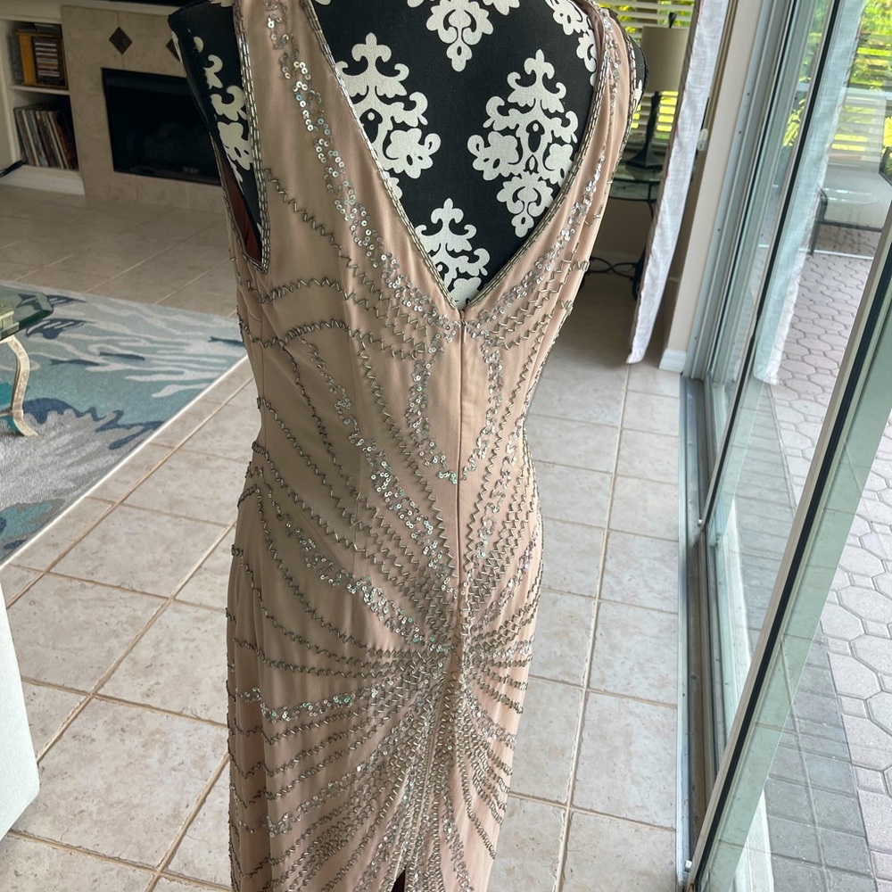 Beaded Ball Gown Size 10